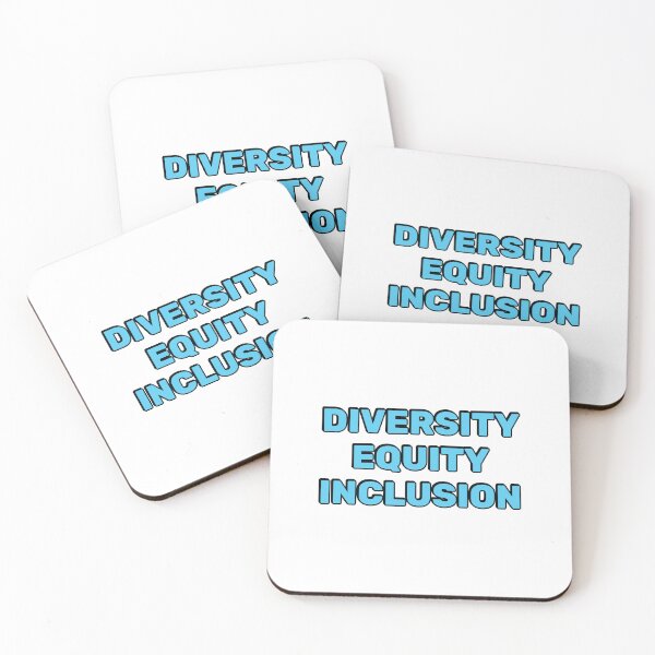 Item preview, Diversity Equity Inclusion - social justice slogans designed and sold by Inspirationmotivation.