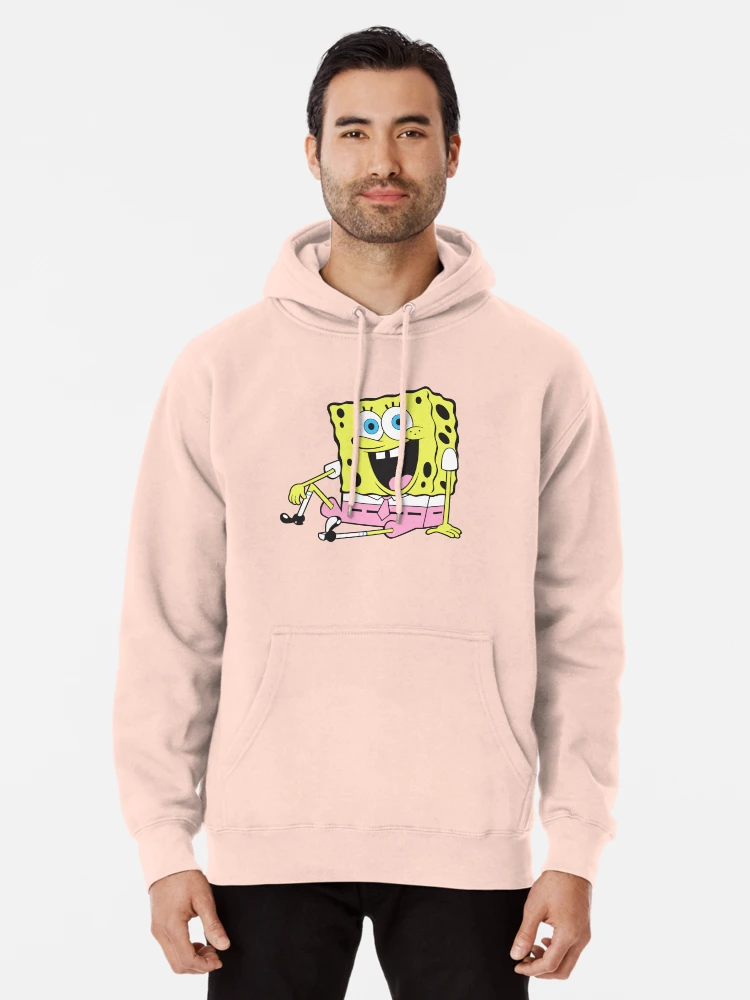 Spongebob pink hoodie new arrivals