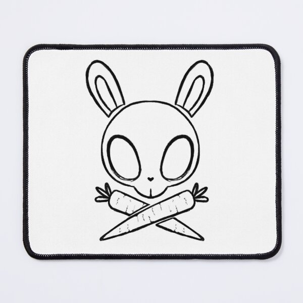 Item preview, Bunny Rabbit Skull and Cross Bones designed and sold by dxtropeb.