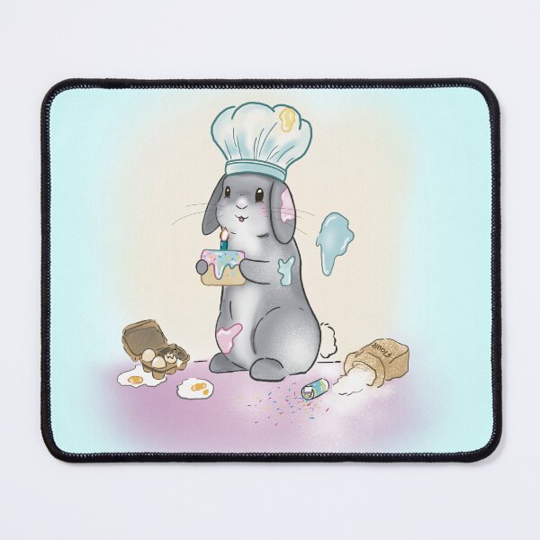 Item preview, Bunny rabbit baker designed and sold by Willow Grove Designs.
