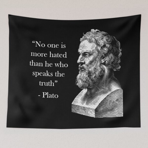 Item preview, Plato Quote - Truth designed and sold by Reed-Inc.