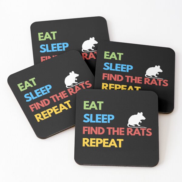 Item preview,  Funny Barn Hunt - find the rats - eat, sleep, find the rats, repeat designed and sold by Just4doglovers.