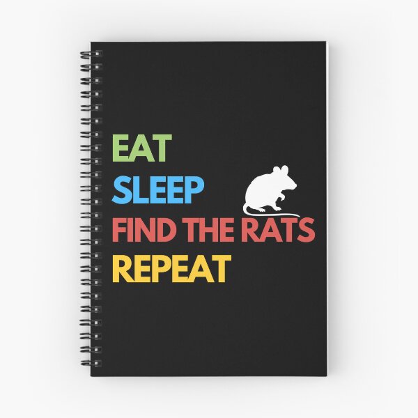 Item preview,  Funny Barn Hunt - find the rats - eat, sleep, find the rats, repeat designed and sold by Just4doglovers.