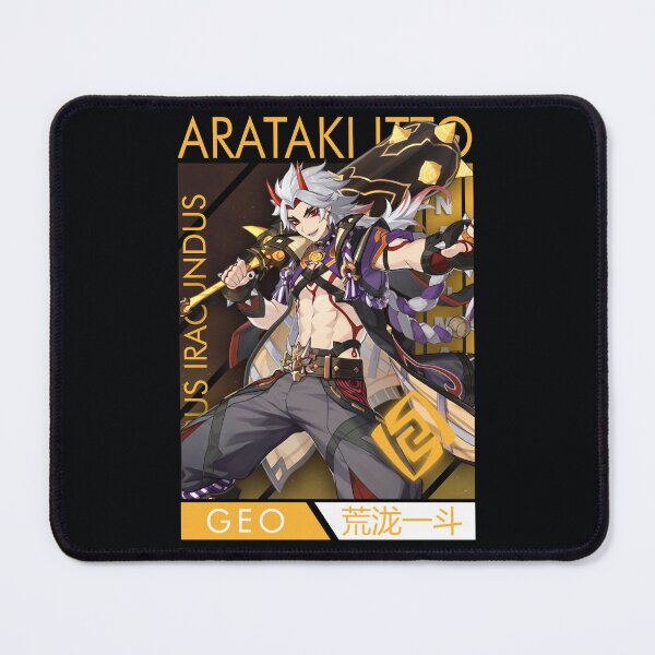 Item preview, Arataki Itto - Genshin Impact designed and sold by cantinhonifty.