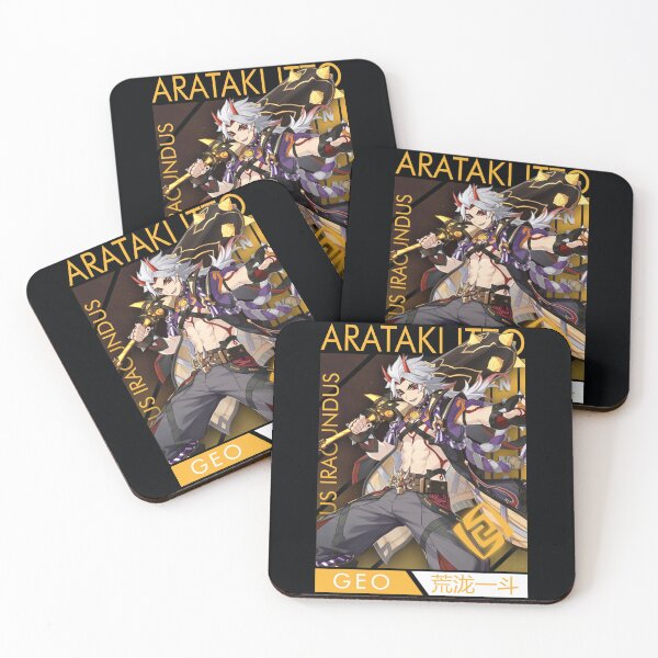Item preview, Arataki Itto - Genshin Impact designed and sold by cantinhonifty.