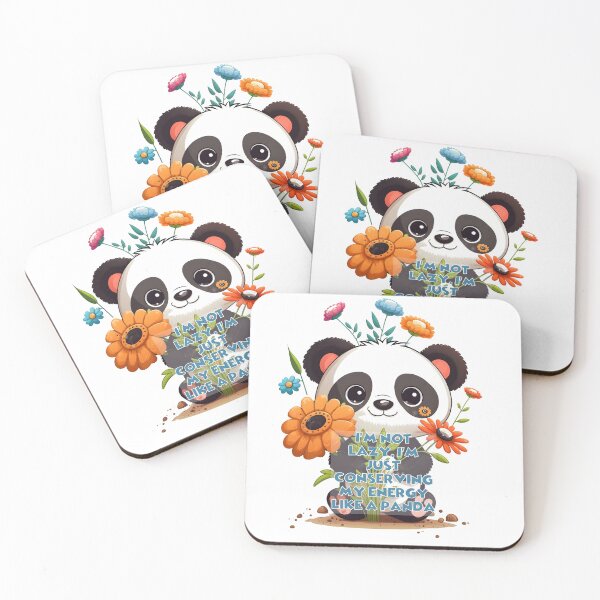 Item preview, Panda Conserving Energy  designed and sold by Lori Winslow Designs.