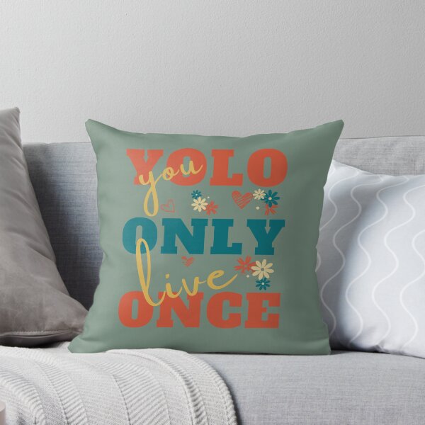 Artikelvorschau, Yolo du lebst nur einmal entworfen und verkauft von Rofia Design.
