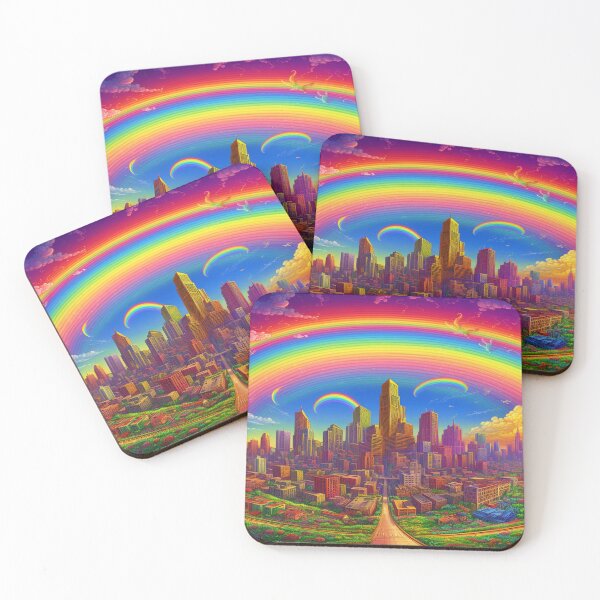 Item preview, Rainbow city designed and sold by Shop-Rainbow.