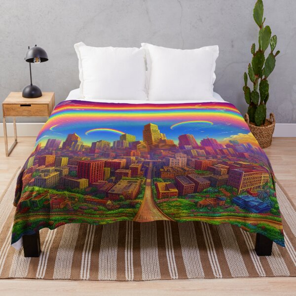 Item preview, Rainbow city designed and sold by Shop-Rainbow.
