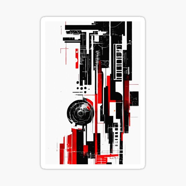 Abstractor 002 Sticker