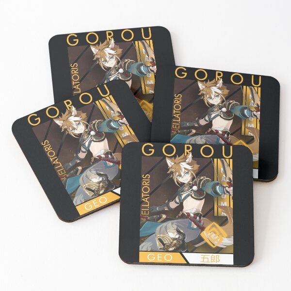 Item preview, Gorou - Genshin Impact designed and sold by cantinhonifty.