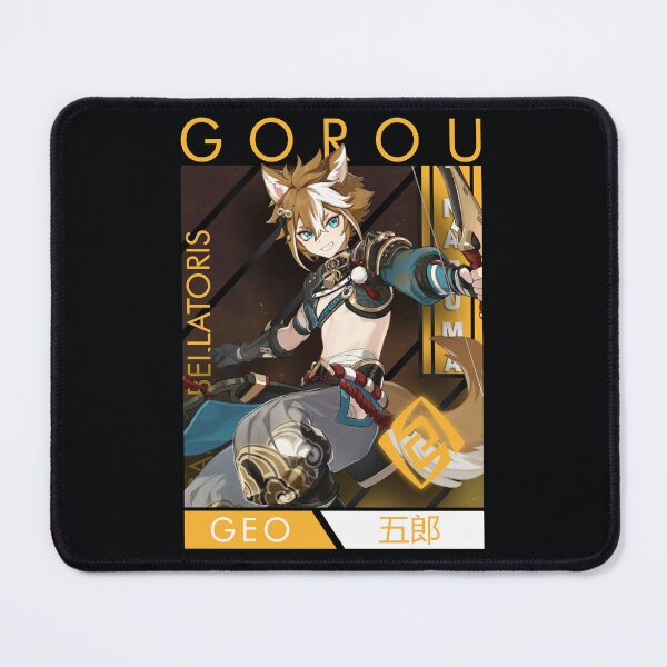 Item preview, Gorou - Genshin Impact designed and sold by cantinhonifty.