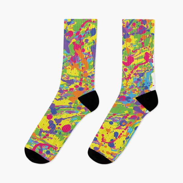 Item preview, Multicoloured Paint Splatters designed and sold by Sketchypenface.