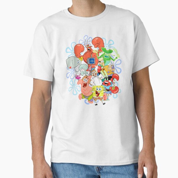 Item preview, SpongeBob SquarePants Group Shot Gangs All Here designed and sold by FifthSun.