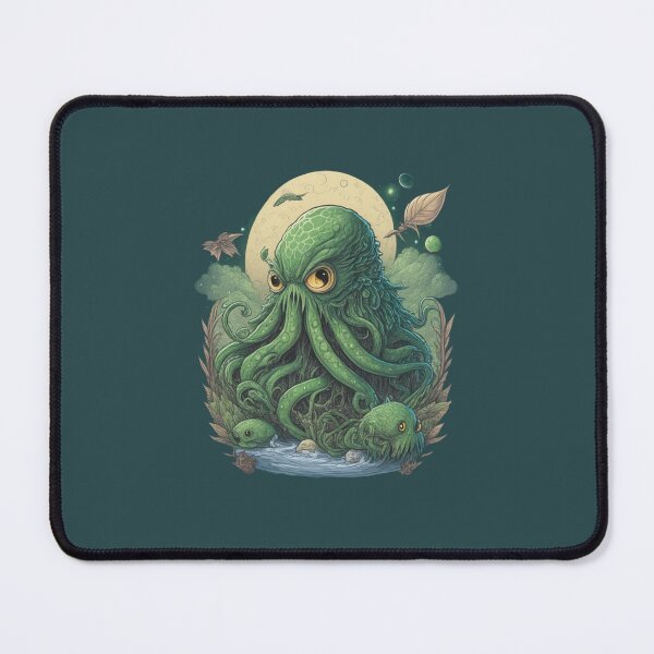Item preview, Cthulhu Eldritch horror tentacles Lovecraft mythology monster cosmic designed and sold by pilb.