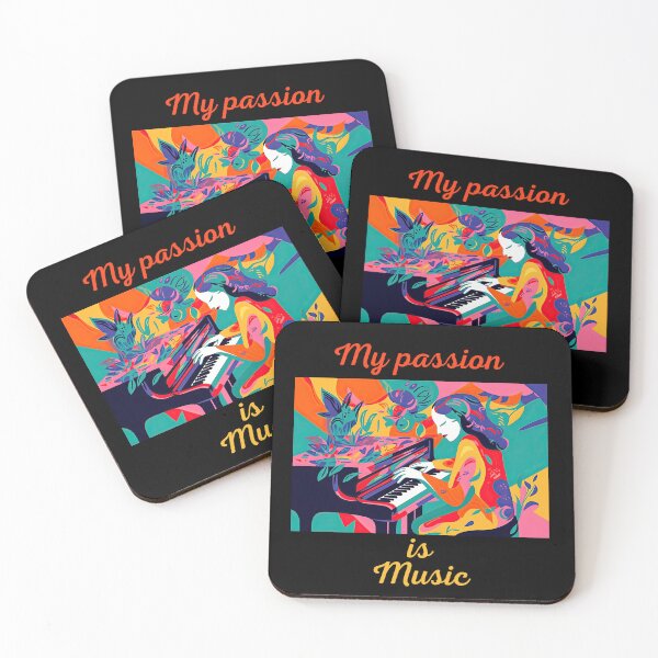 Item preview, My passion is Music designed and sold by pianostart.