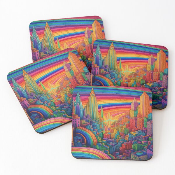 Item preview, Rainbow city designed and sold by Shop-Rainbow.