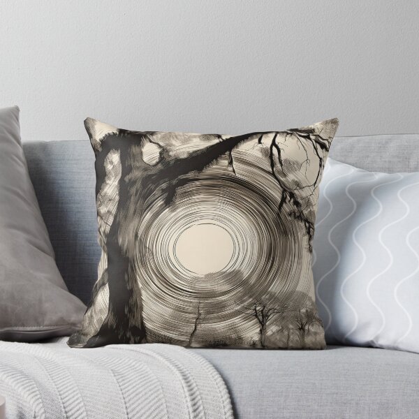 Item preview, Whispers of Twilight Tree With Rings Black and White Sepia Tone designed and sold by mpraytor.
