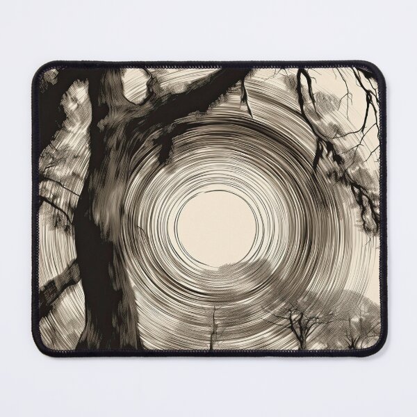 Item preview, Whispers of Twilight Tree With Rings Black and White Sepia Tone designed and sold by mpraytor.