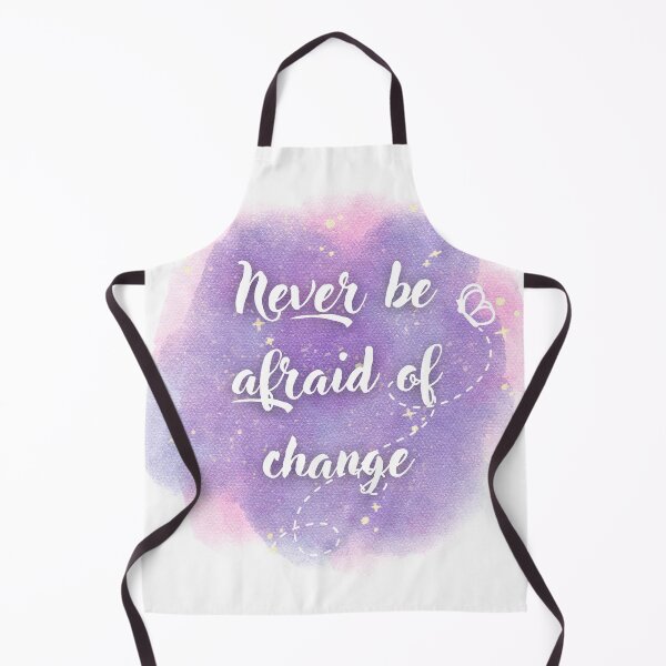 Item preview, Never be afraid of change designed and sold by QuotableCulture.