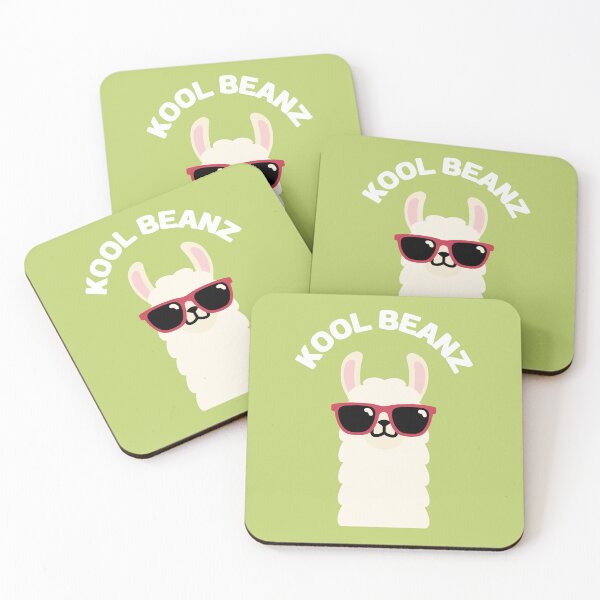 Item preview, Kool Beanz Llama with Sunglasses designed and sold by MugsAndDuds.