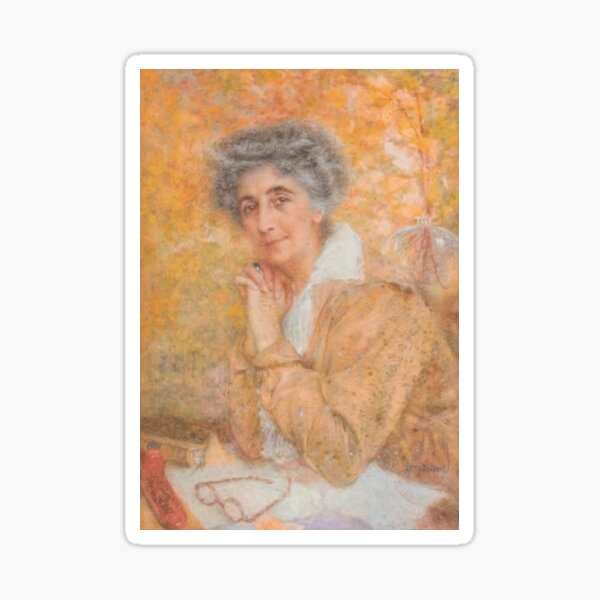 Item preview, Lucien Lévy-Dhurmer, Portrait de dame designed and sold by NouveauEra.