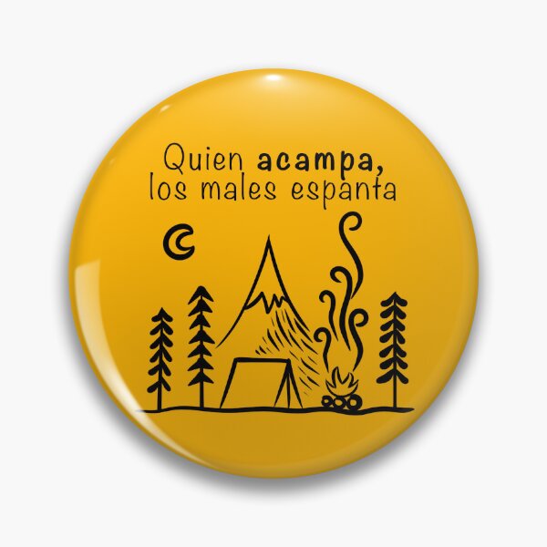 Item preview, Who camps the evils scares away designed and sold by luisca-art.