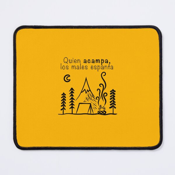 Item preview, Who camps the evils scares away designed and sold by luisca-art.