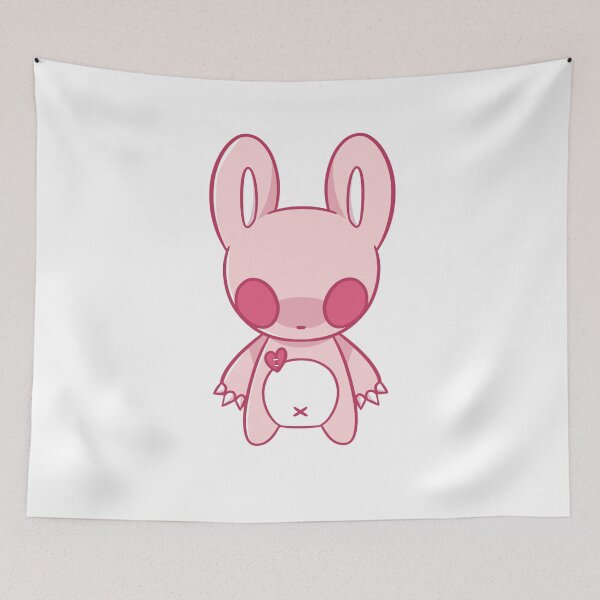 Item preview, Pink Sinister Plush Bunny designed and sold by dxtropeb.
