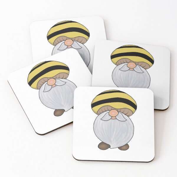 Item preview, Mushroom bee gnome  designed and sold by SweetCookies.