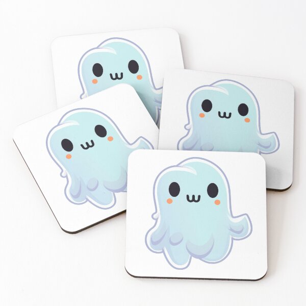 Item preview, kawaii ghost designed and sold by BenjaminsPlace.