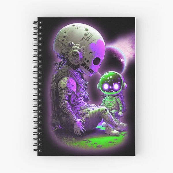 Item preview, astronaut skull designed and sold by RyuArtStar.