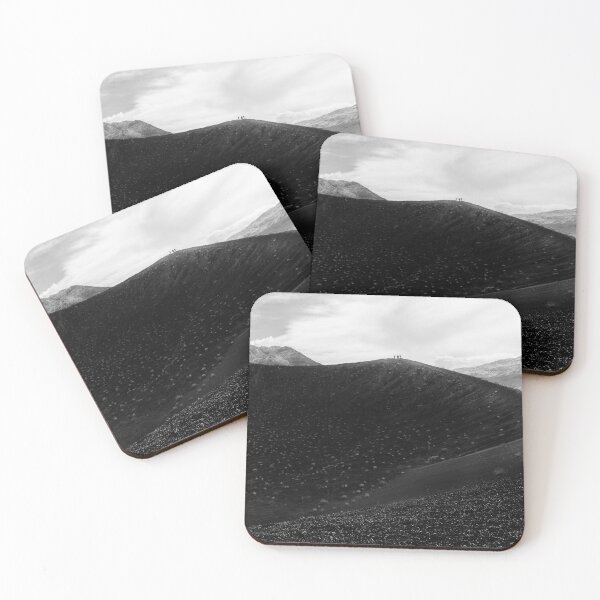 Item preview, Monochrome Wonder: A Dramatic Black and White Photo of Ubehebe Crater designed and sold by aforaperture.