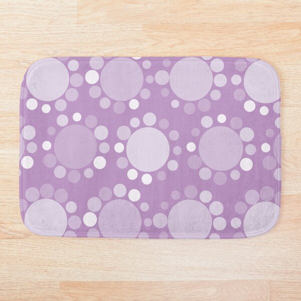 Item preview, Big Little Dots Purple Monochromatic designed and sold by LeftNWrite.