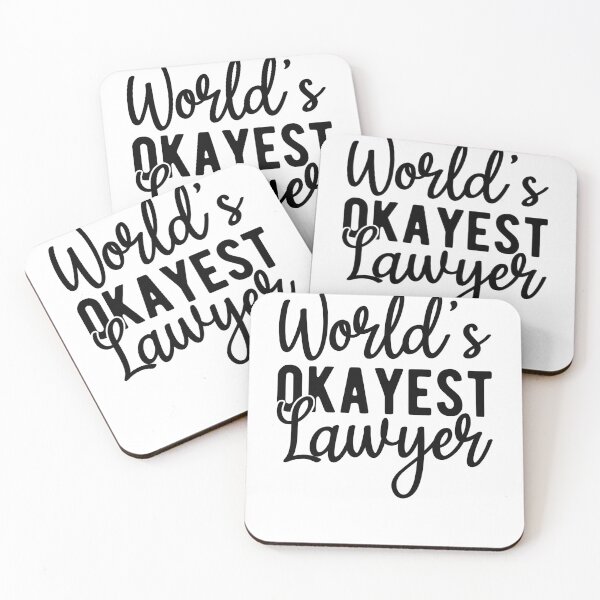 Item preview, Worlds Okayest Lawyer designed and sold by Monica-Designs.