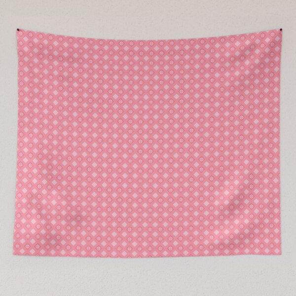 Item preview, Octagon Formal Flower Blush Repeat 5748 designed and sold by Art in My Loft.