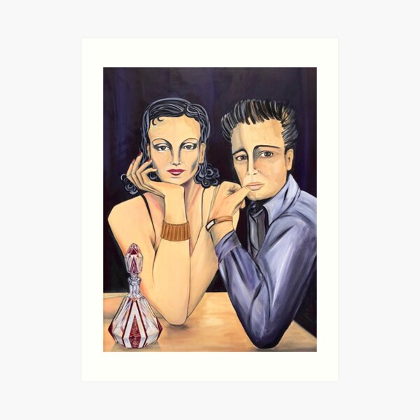 Art Deco Decanter Art Print