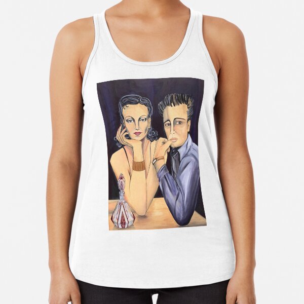 Art Deco Decanter Racerback Tank Top