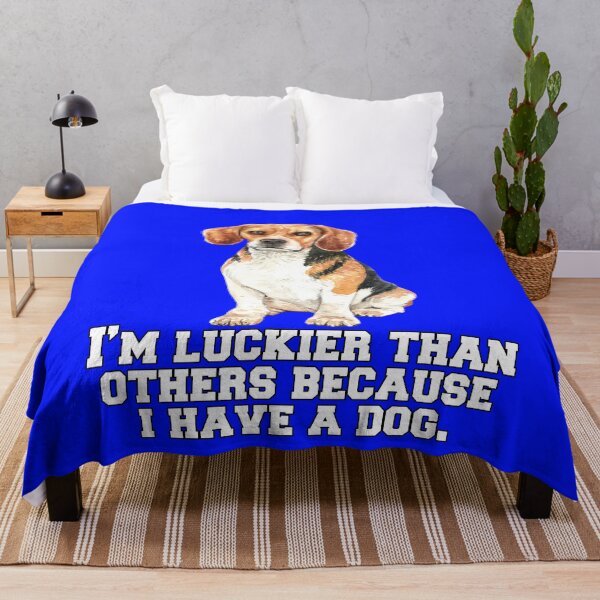 Item preview, Beagle Dog Owner I’m Luckier Than Others Because I Have A Dog  designed and sold by fantasticdesign.