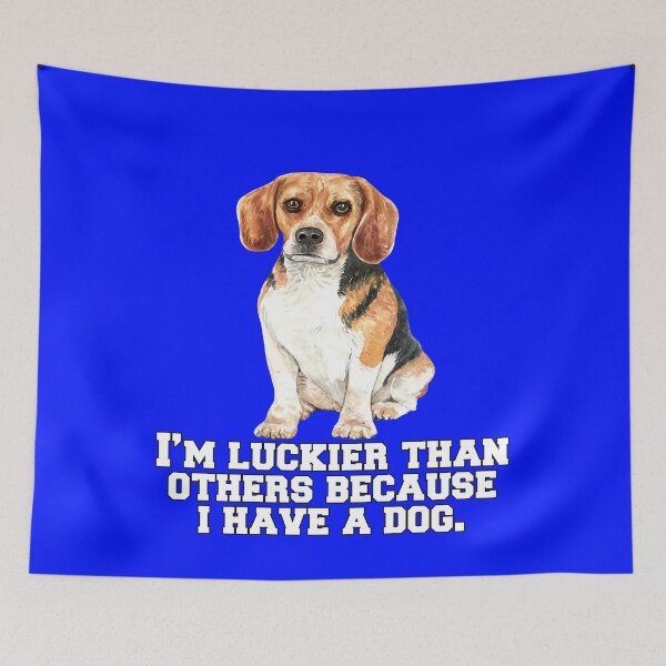 Item preview, Beagle Dog Owner I’m Luckier Than Others Because I Have A Dog  designed and sold by fantasticdesign.