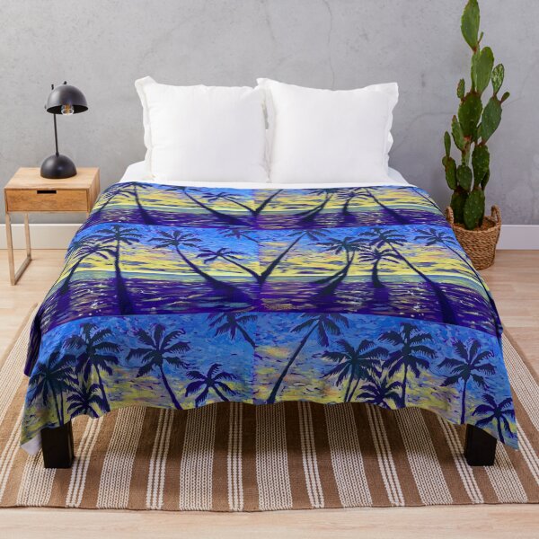 Item preview, Palm tree sunset painting designed and sold by Ryan Biddle.