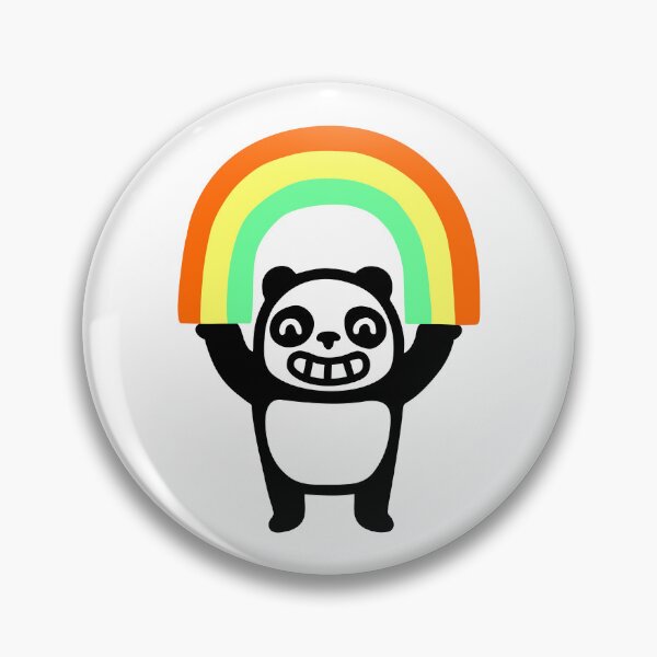 Item preview, Panda Found a Rainbow designed and sold by obinsun.