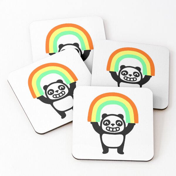 Item preview, Panda Found a Rainbow designed and sold by obinsun.