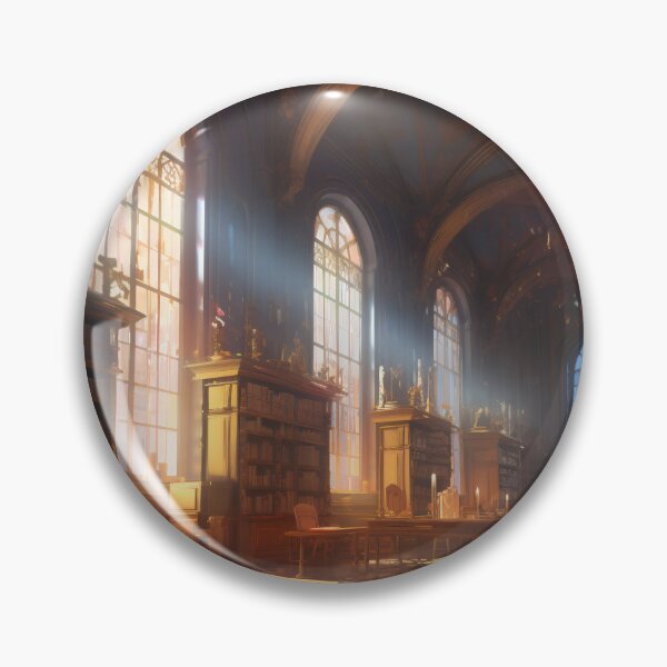 Item preview, Enchanted Knowledge: Exploring the Grand Library of the Castle Interior designed and sold by oanaunciuleanu.