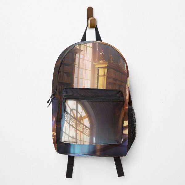 Item preview, Enchanted Knowledge: Exploring the Grand Library of the Castle Interior designed and sold by oanaunciuleanu.