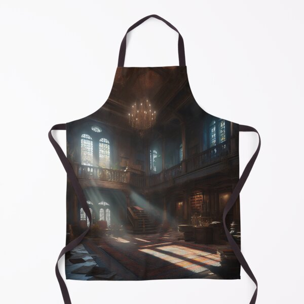 Item preview, Enchanted Knowledge: Exploring the Grand Library of the Castle Interior designed and sold by oanaunciuleanu.