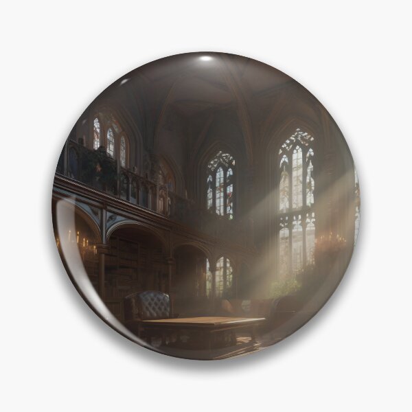 Item preview, Enchanted Knowledge: Exploring the Grand Library of the Castle Interior designed and sold by oanaunciuleanu.