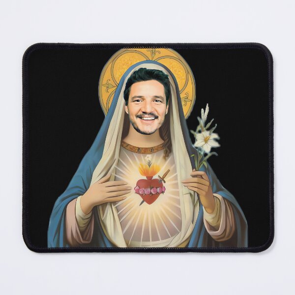 Item preview, Pedro Pascal Sacred Heart designed and sold by Chicledechoclo.