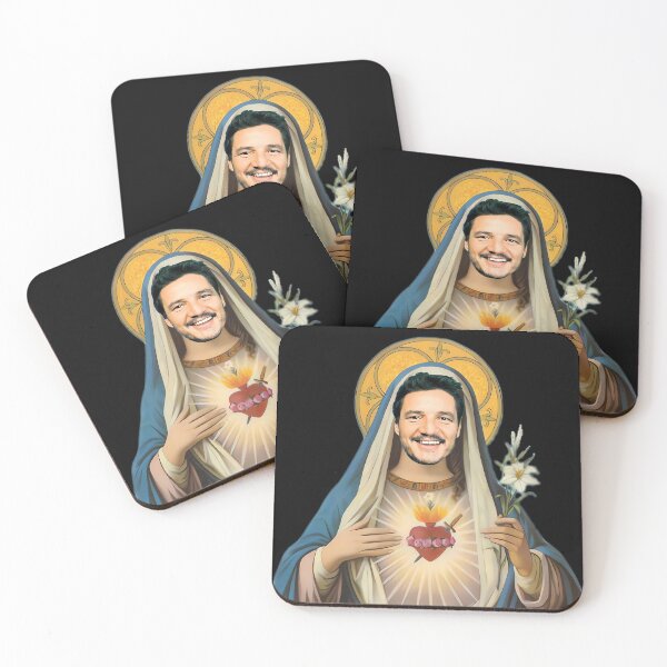Item preview, Pedro Pascal Sacred Heart designed and sold by Chicledechoclo.