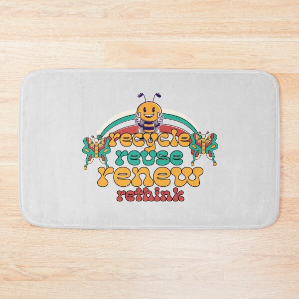 Item preview, Recycle Reuse Renew Rethink designed and sold by PositiveIdeas.